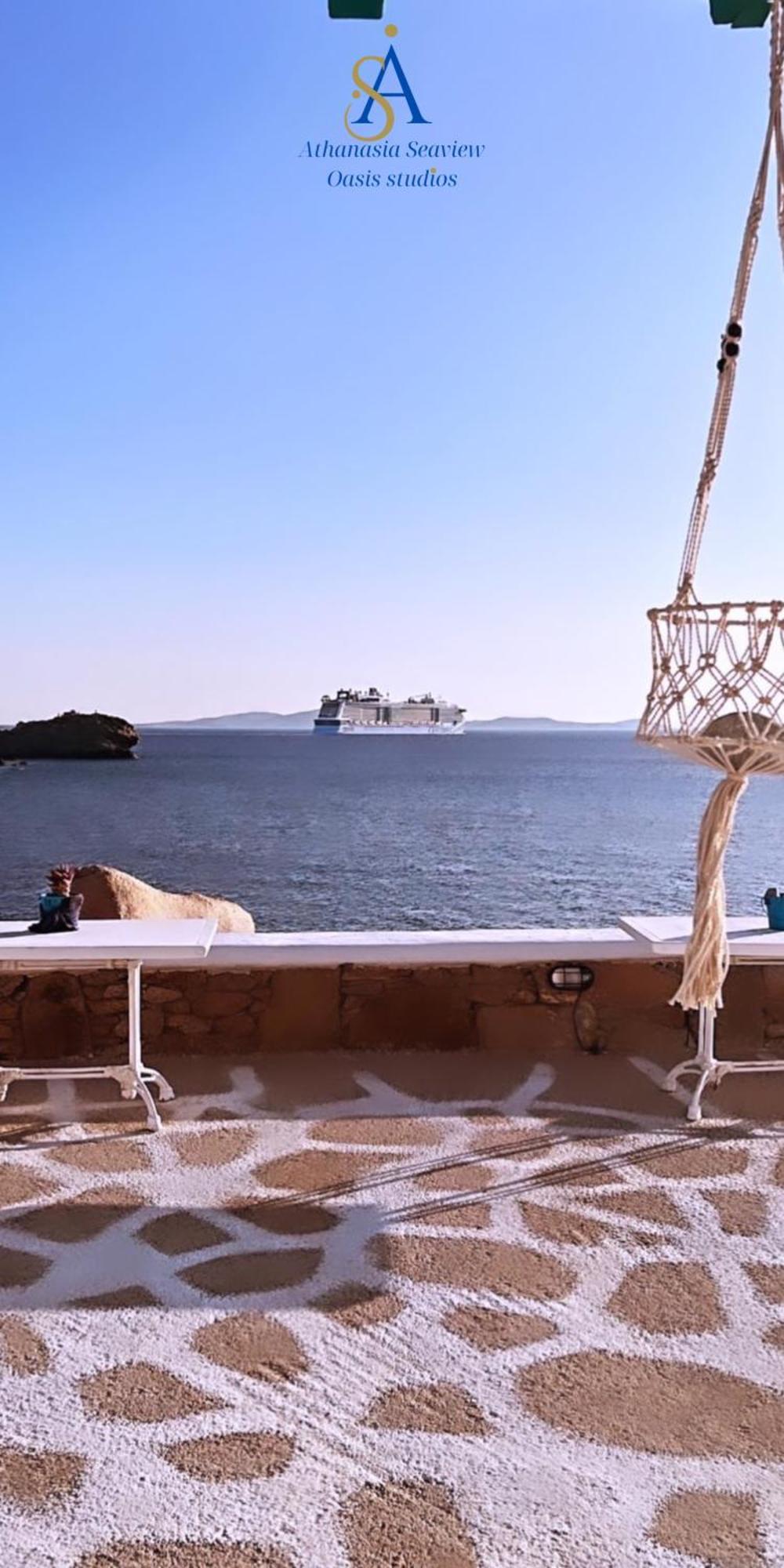 Mykonos Athanasia Seaview Oasis Studios By The Port Houlakia  Exterior photo