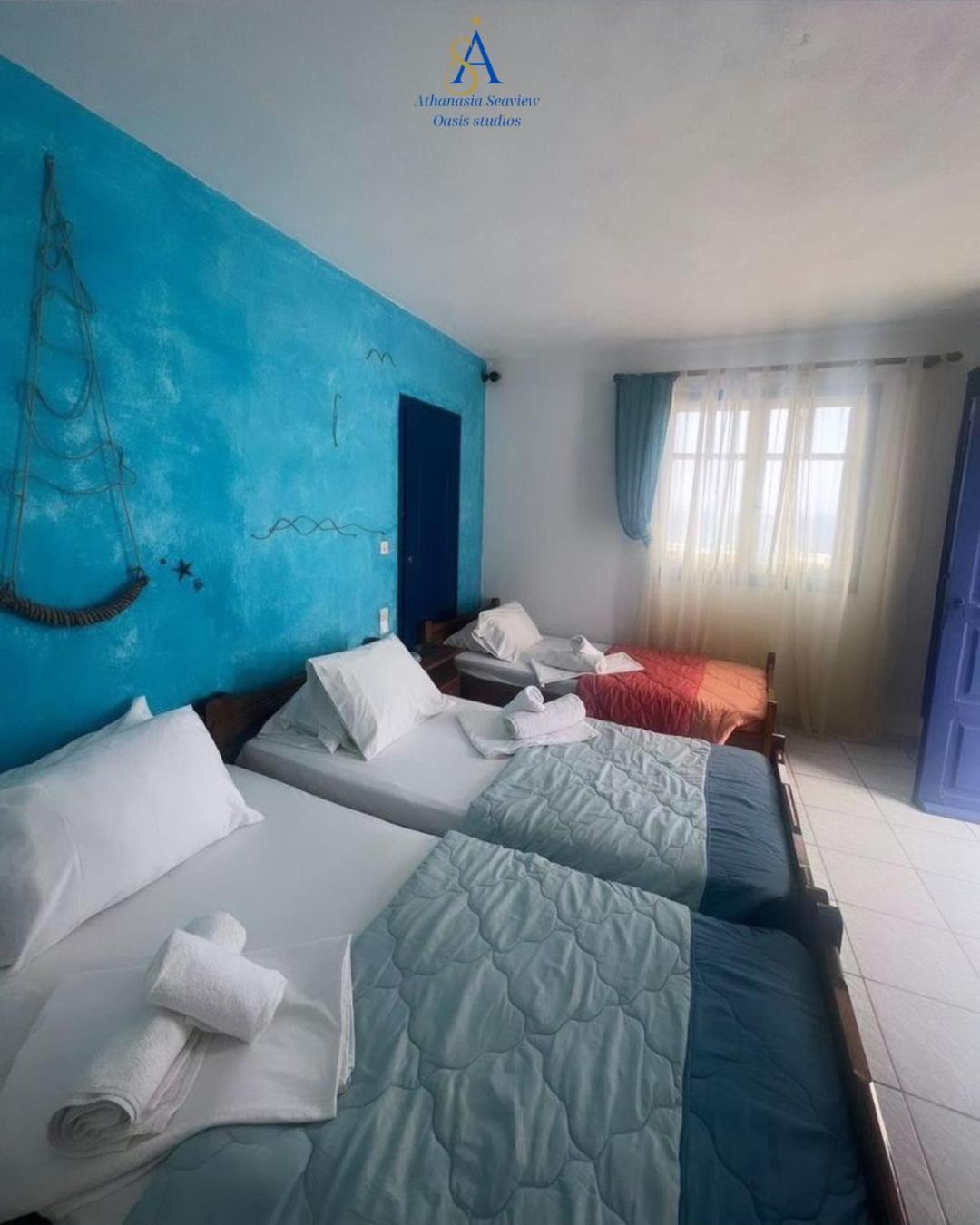 Mykonos Athanasia Seaview Oasis Studios By The Port Houlakia  Exterior photo