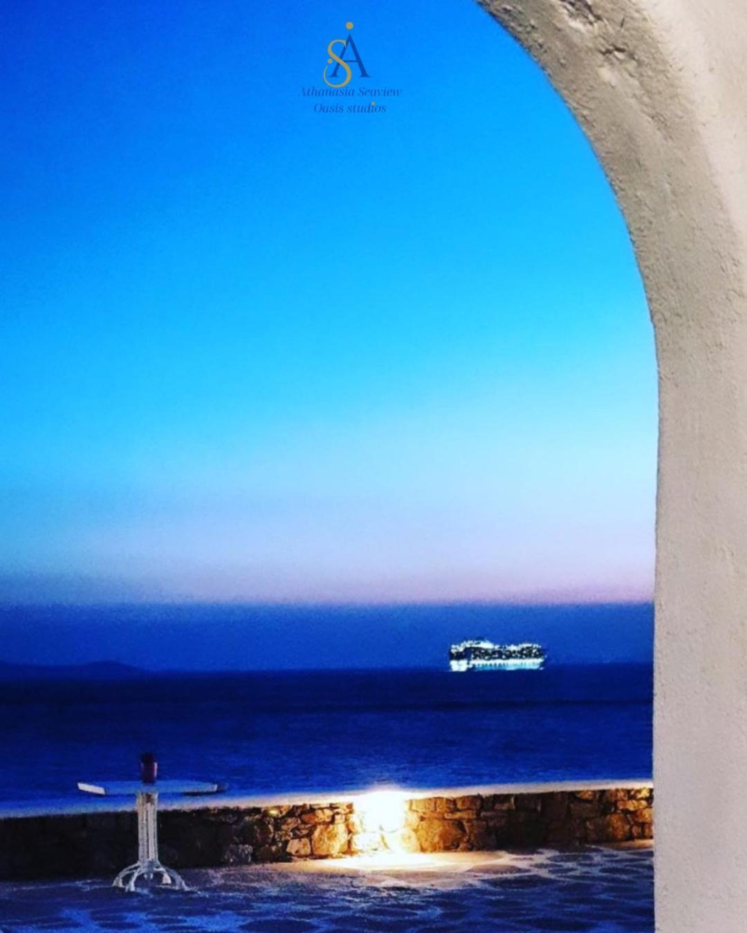 Mykonos Athanasia Seaview Oasis Studios By The Port Houlakia  Exterior photo