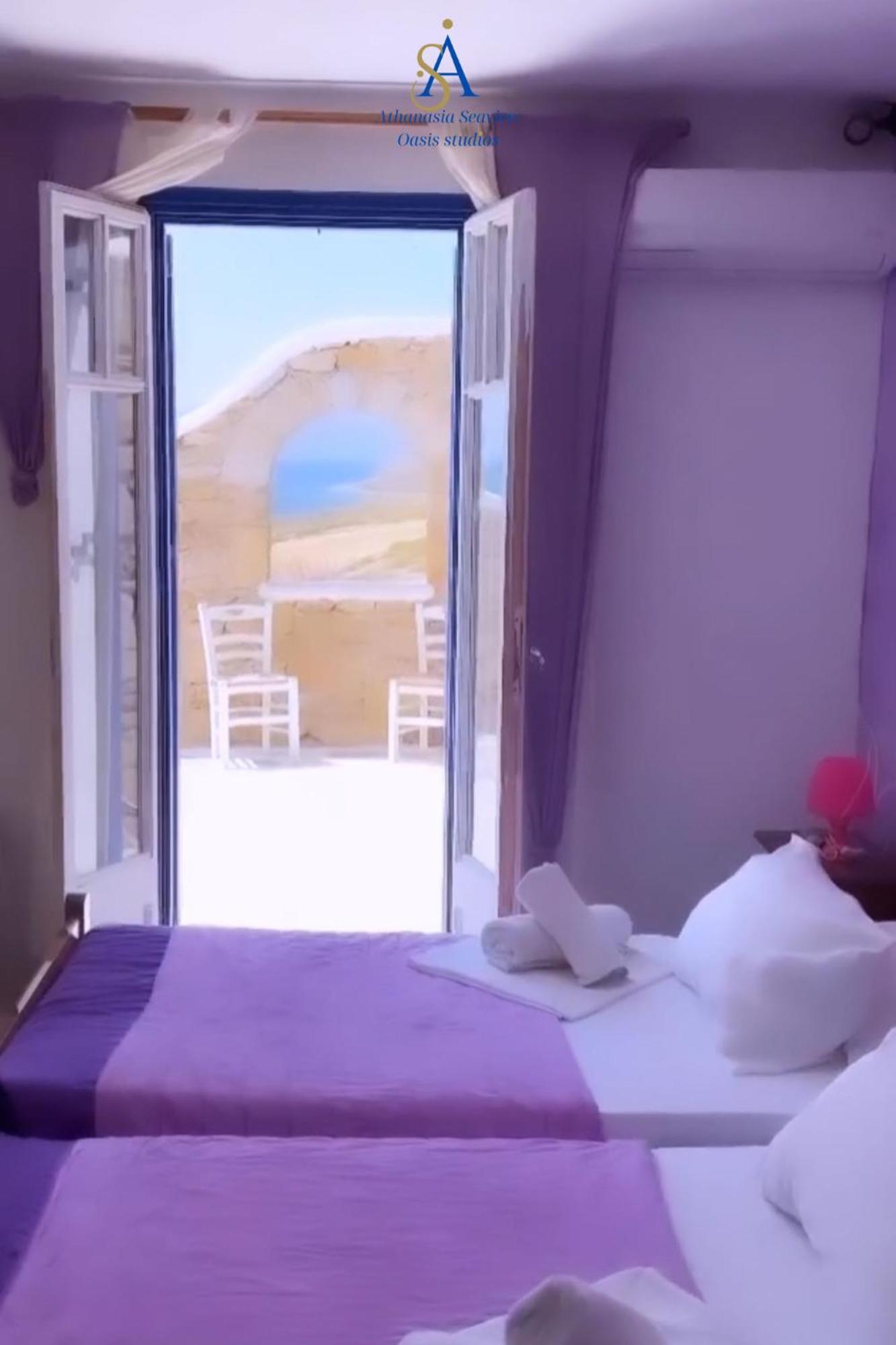 Mykonos Athanasia Seaview Oasis Studios By The Port Houlakia  Exterior photo