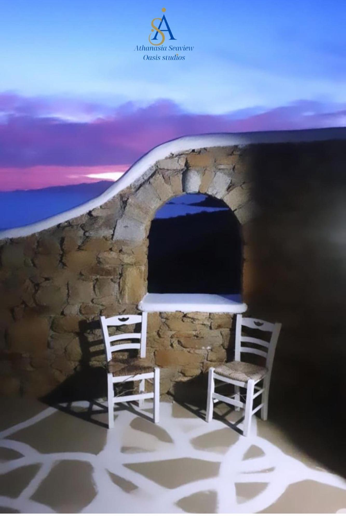 Mykonos Athanasia Seaview Oasis Studios By The Port Houlakia  Exterior photo