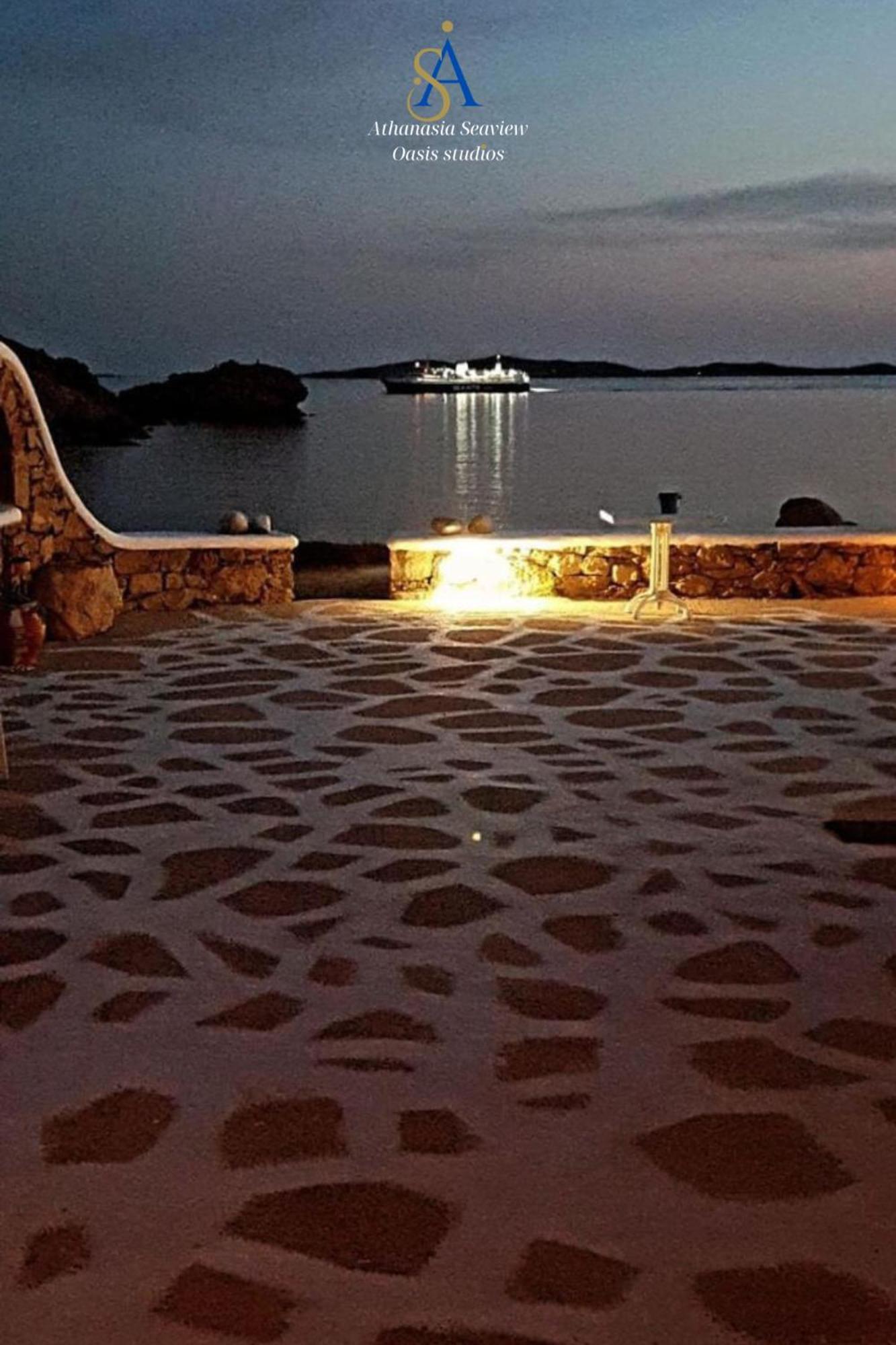 Mykonos Athanasia Seaview Oasis Studios By The Port Houlakia  Exterior photo